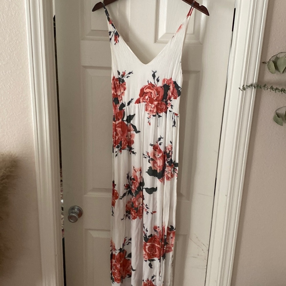Long floral dress